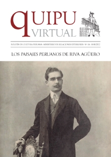 Quipu Virtual : boletín de cultura peruana / Ministerio de Relaciones Exteriores. no. 116 (19/8/2022)