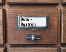 BUTU-BYSTRON Katalog alfabetyczny