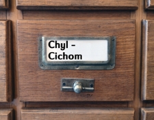 CHYL-CICHOM Katalog alfabetyczny