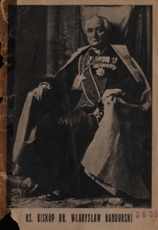 Ksiądz biskup dr Władysław Bandurski