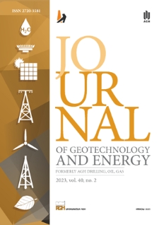 Journal of Geotechnology and Energy. VolL.40, no 2 (2023)