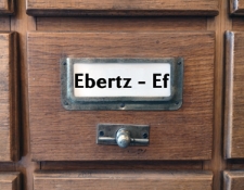 EBERTZ-EF Katalog alfabetyczny