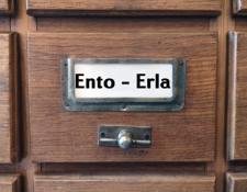 ENTO-ERLA Katalog alfabetyczny
