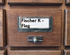 FISCHER K.-FLAG Katalog alfabetyczny