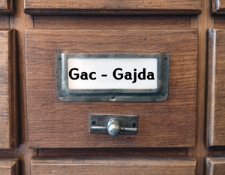 GAC-GAJDA Katalog alfabetyczny