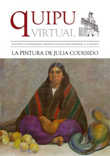 Quipu Virtual : boletín de cultura peruana / Ministerio de Relaciones Exteriores. no 161 (30/6/2023)