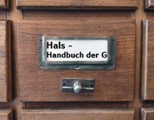 HALS-HANDBUCH DER G. Katalog alfabetyczny