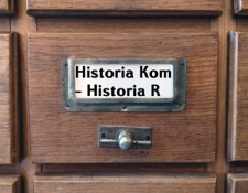 HISTORIA KOM.-HISTORIA R. Katalog alfabetyczny