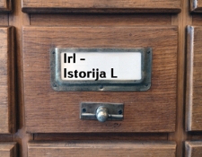 IRL-ISTORIJA L. Katalog alfabetyczny