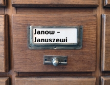JANOW-JANUSZEWI Katalog alfabetyczny