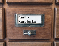 KARH-KARPINSKA Katalog alfabetyczny
