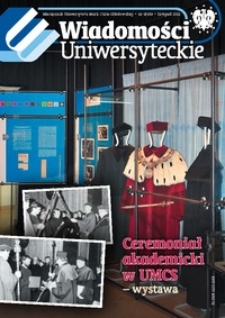 Wiadomości Uniwersyteckie R. 22, Nr 9 (list. 2012)