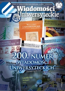 Wiadomości Uniwersyteckie. - R. 23, Nr 10 (grudz. 2013)