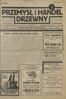 Przemysł i Handel Drzewny / red. Adam Schwarz. R.5, nr 119 (12 listopada 1929)
