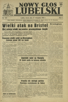Nowy Głos Lubelski. R. 1, nr 193 (27 listopada 1940)