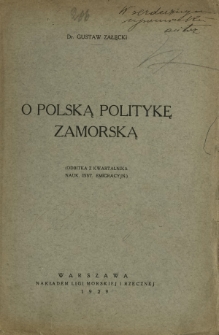 O polską politykę zamorską
