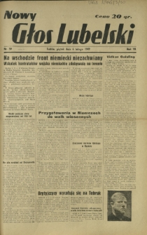 Nowy Głos Lubelski. R. 3, nr 30 (6 lutego 1942)