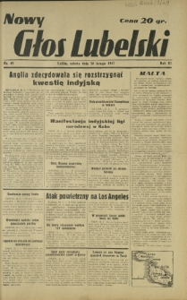 Nowy Głos Lubelski. R. 3, nr 49 (28 lutego 1942)