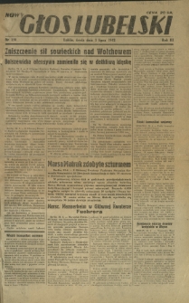 Nowy Głos Lubelski. R. 3, nr 150 (1 lipca 1942)