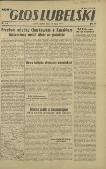 Nowy Głos Lubelski. R. 3, nr 158 (10 lipca 1942)