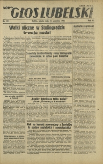 Nowy Głos Lubelski. R. 3, nr 225 (26 września 1942)