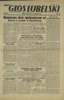 Nowy Głos Lubelski. R. 3, nr 300 (23 grudnia 1942)