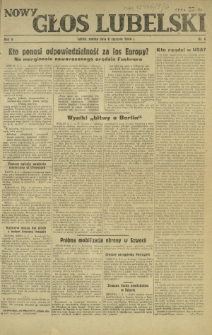 Nowy Głos Lubelski. R. 5, nr 6 (8 stycznia 1944)