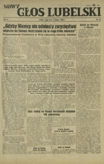 Nowy Głos Lubelski. R. 5, nr 27 (2 lutego 1944)