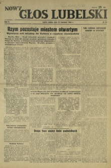 Nowy Głos Lubelski. R. 5, nr 95 (22 kwietnia 1944)