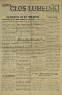 Nowy Głos Lubelski. R. 5, nr 115 (16 maja 1944)