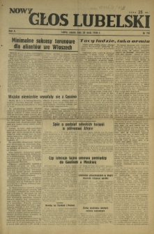 Nowy Głos Lubelski. R. 5, nr 119 (20 maja 1944)