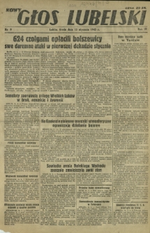 Nowy Głos Lubelski. R. 4, nr 9 (13 stycznia 1943)