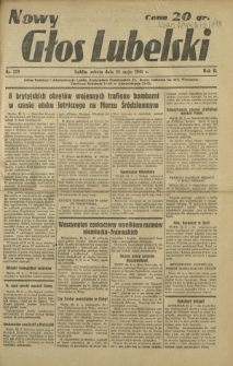 Nowy Głos Lubelski. R. 2, nr 119 (24 maja 1941)