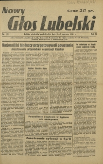 Nowy Głos Lubelski. R. 2, nr 131 (8-9 czerwca 1941)