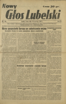 Nowy Głos Lubelski. R. 2, nr 139 (18 czerwca 1941)