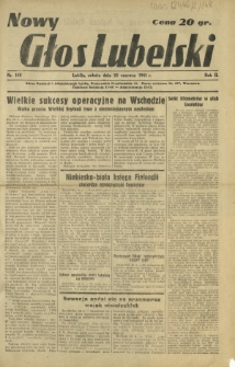 Nowy Głos Lubelski. R. 2, nr 148 (28 czerwca 1941)