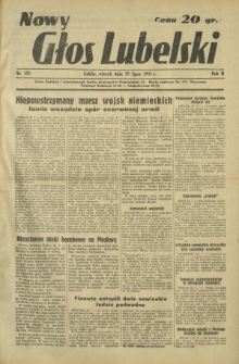 Nowy Głos Lubelski. R. 2, 174 (29 lipca 1941)