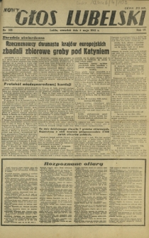 Nowy Głos Lubelski. R. 4, nr 103 (6 maja 1943)
