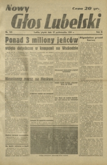 Nowy Głos Lubelski. R. 2, nr 243 (17 października 1941)