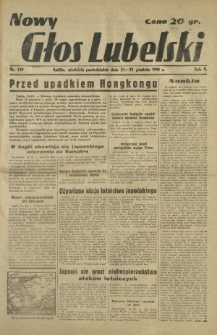 Nowy Głos Lubelski. R. 2, nr 299 (21-22 października 1941)