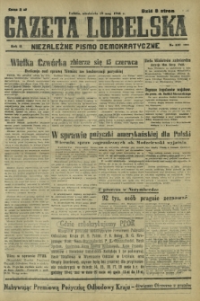 Gazeta Lubelska : niezależne pismo demokratyczne. R. 2, nr 137=446 (19 maj1946)