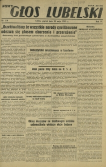 Nowy Głos Lubelski. R. 4, nr 110 (14 maja 1943)