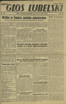 Nowy Głos Lubelski. R. 4, nr 112 (16-17 maja 1943)