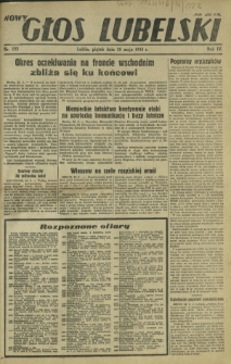 Nowy Głos Lubelski. R. 4, nr 122 (28 maja 1943)