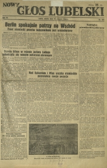 Nowy Głos Lubelski. R. 4, nr 189 (15-16 sierpnia 1943)