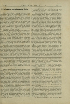 Gazeta Rolnicza : pismo tygodniowe. R. 46, nr 17 (15 kwietnia 1906)