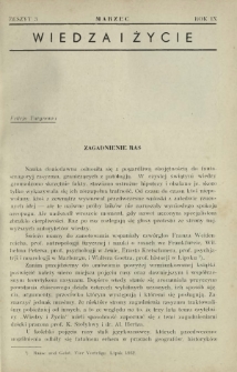 Wiedza i Życie R. 9, z. 3 (marzec 1934)