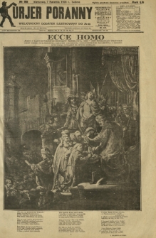 Kurjer Poranny : niedzielny dodatek ilustrowany do R.52, No 98 (7 kwietnia 1928)