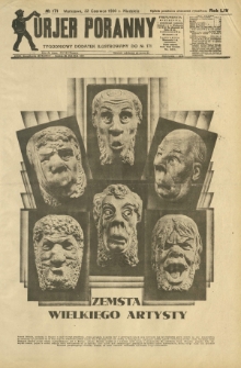 Kurjer Poranny : tygodniowy dodatek ilustrowany do R. 54, No 171 (22 czerwca 1930)