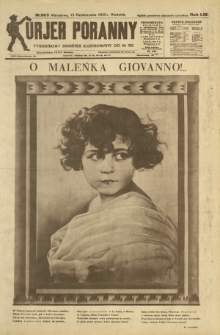 Kurjer Poranny : tygodniowy dodatek ilustrowany do R. 54, No 283 (12 października 1930)